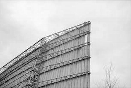 Cascade Drive-In Theatre - Rear Of Screen - Photo From Jeff Raterink